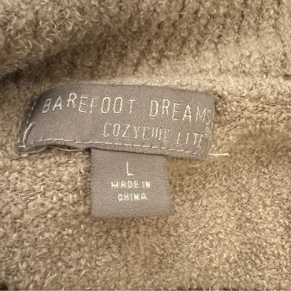 Barefoot Dreams Long Sleeve CozyChic® Lite Circle Lounge Cardigan size large 423 - Picture 4 of 5